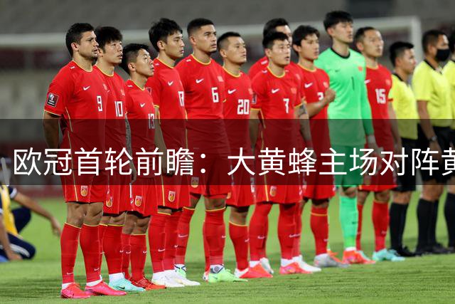 欧冠首轮前瞻：大黄蜂主场对阵黄潜有望取胜